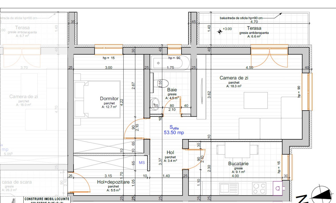 POZITIE EXCELENTA, 2 CAMERE, BUCATARIE INCHISA, COMISION 0%