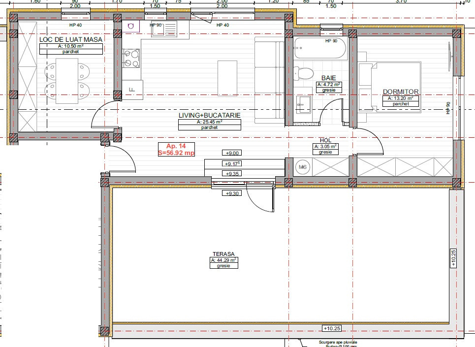 APARTAMENTE CU 2, 3 CAMERE SI PENTHOUSE, GIROC/BRAYTIM