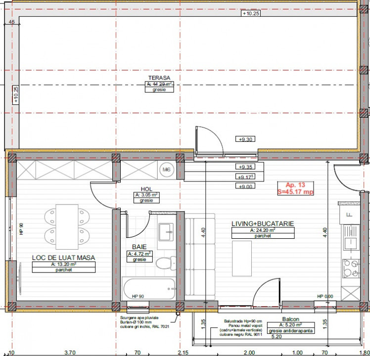 APARTAMENTE CU 2, 3 CAMERE SI PENTHOUSE, GIROC/BRAYTIM