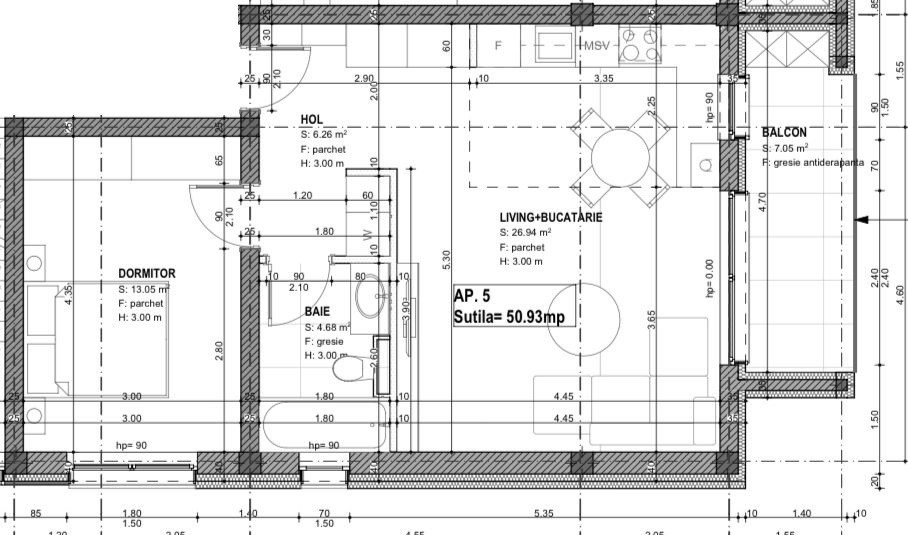 PROMOTIONAL, APARTAMENTE CU 2 SI 3 CAMERE