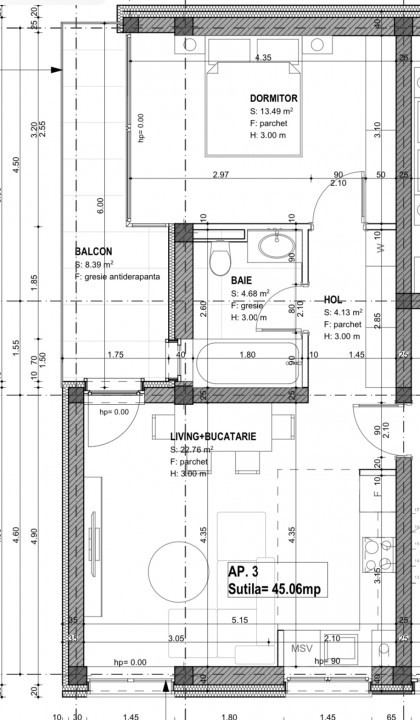 PROMOTIONAL, APARTAMENTE CU 2 SI 3 CAMERE