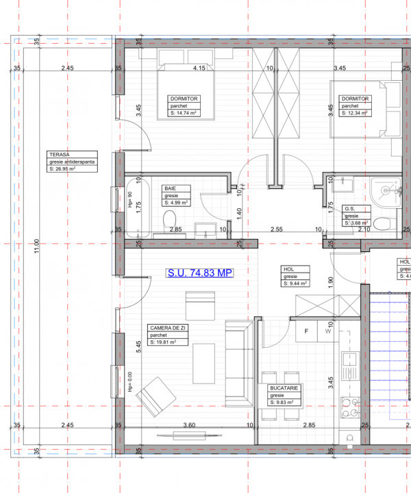 PENTHOUSE DE LUX, GIROC, ZONA PLANETELOR