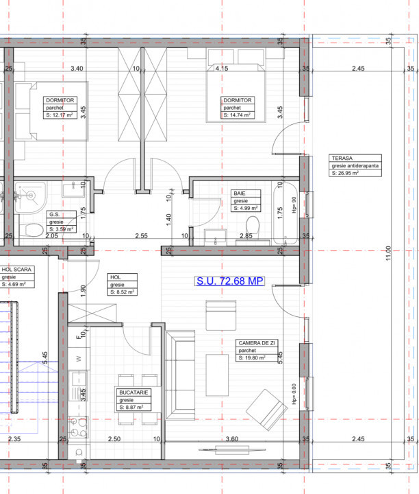 PENTHOUSE DE LUX, GIROC, ZONA PLANETELOR