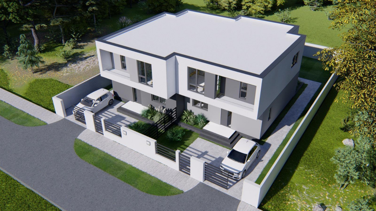 Duplex Modern, Predare la cheie, 4 camere