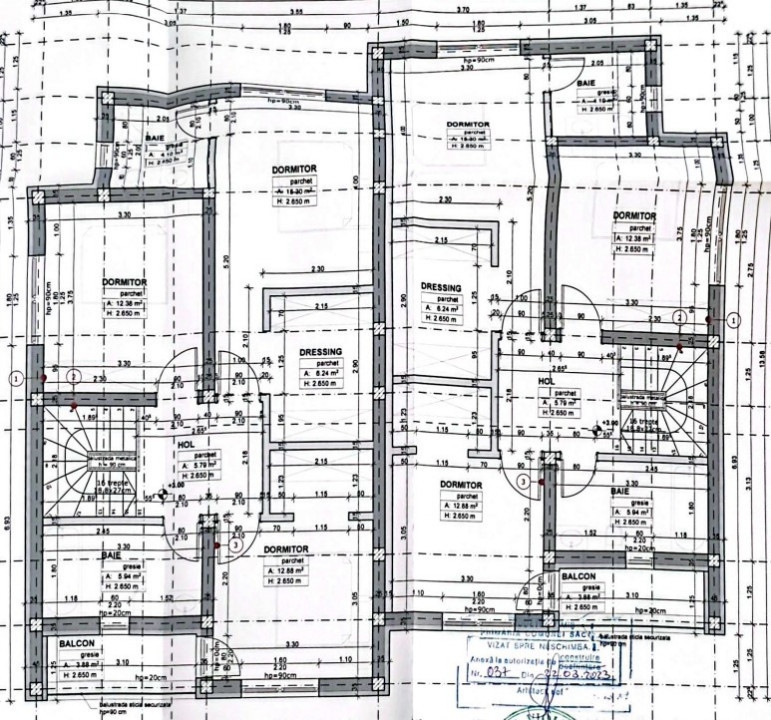 Duplex Modern, Predare la cheie, 4 camere