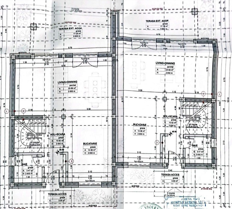 Duplex Modern, Predare la cheie, 4 camere