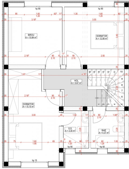 Pozitie Excelenta, 5 Camere, Asfalt