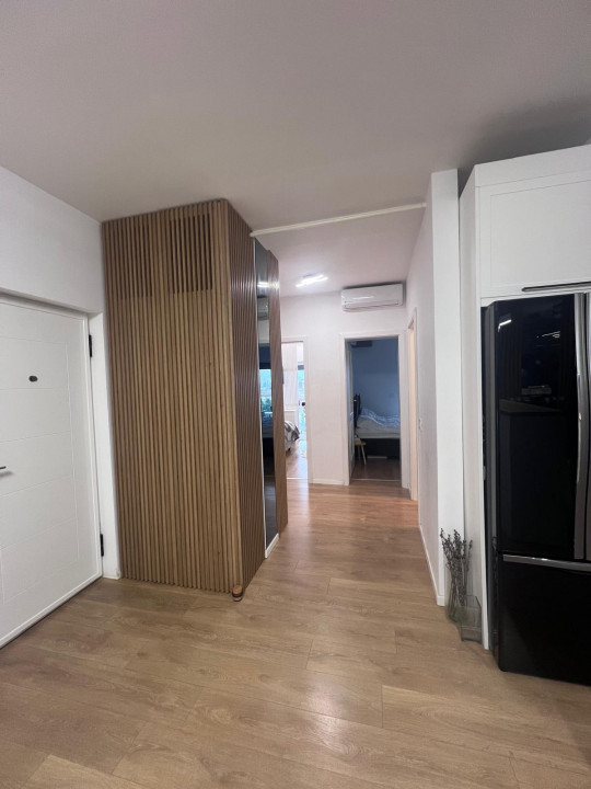 3 camere, complet mobilat, bloc nou cu piscina