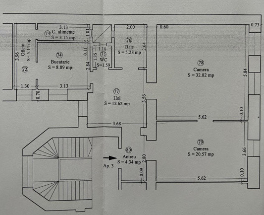 Apartament istoric conservat - ULTRACENTRAL - DIRECT PROPRIETAR