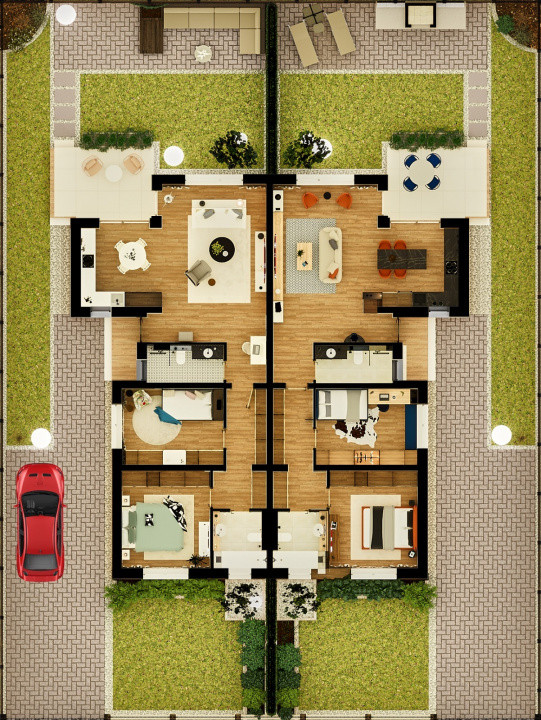 Pozitie Excelenta, 3 Camere, Calitate Premium