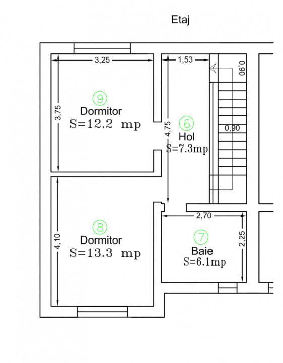 Serena 1, Teren Generos, Canalizare