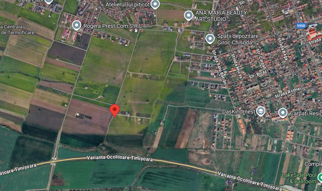 Teren pentru casa in Chisoda, toate utilitatile in fata parcelei