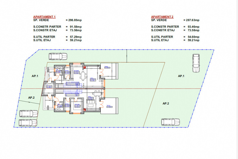Teren cu utilitati pentru casa individuala sau duplex