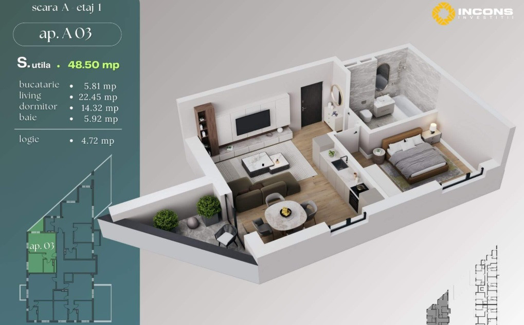  Incons ARMONIA – Eleganta, Confort si Siguranta 