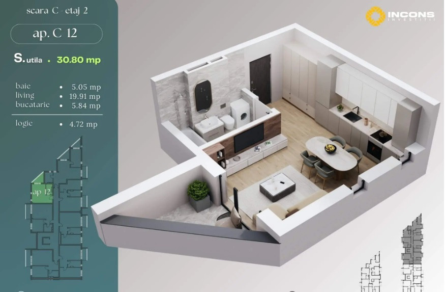  Incons ARMONIA – Eleganta, Confort si Siguranta 