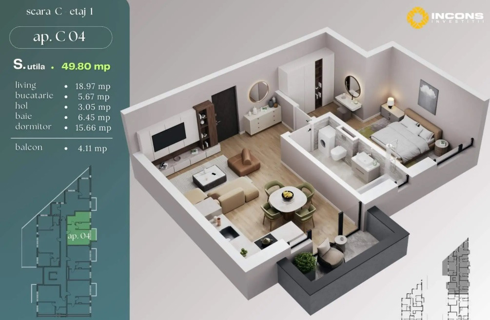  Incons ARMONIA – Eleganta, Confort si Siguranta 
