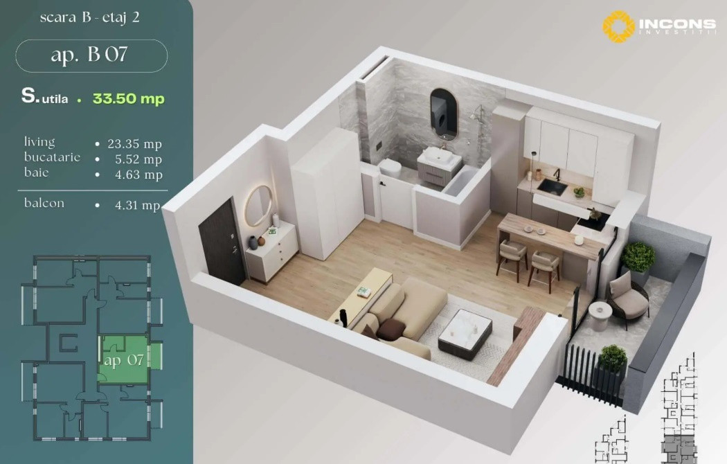  Incons ARMONIA – Eleganta, Confort si Siguranta 
