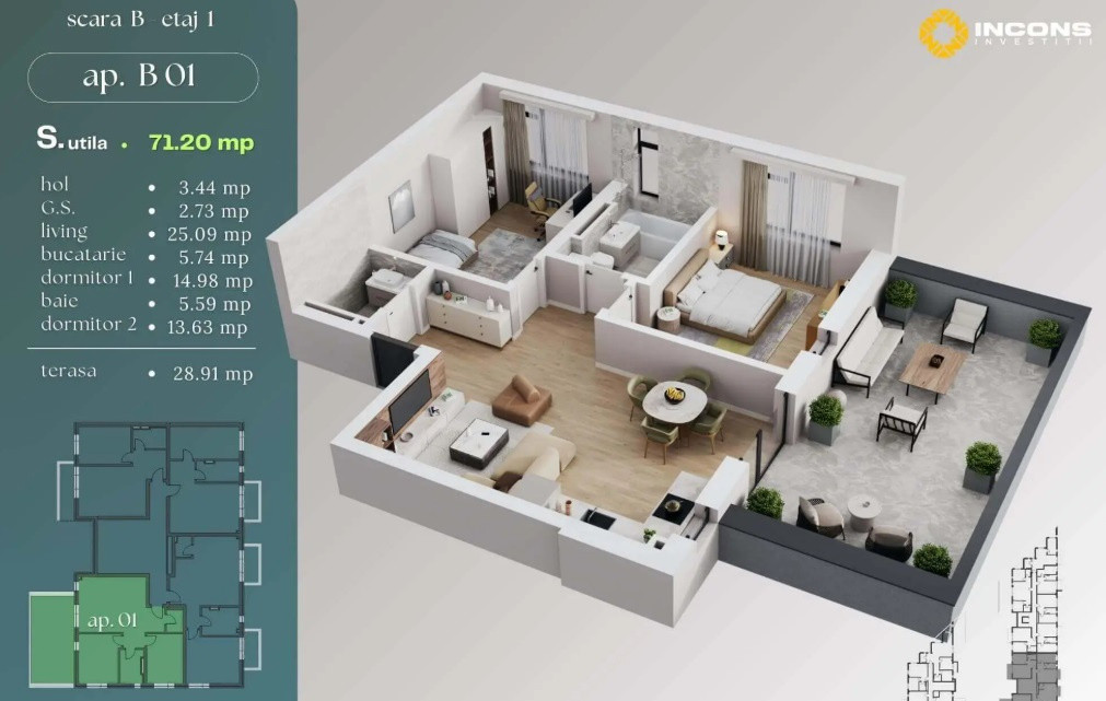  Incons ARMONIA – Eleganta, Confort si Siguranta 