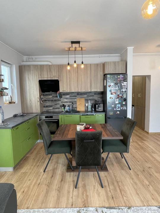 Apartament 2 camere cu radina//prima inchiriere Bloc nou