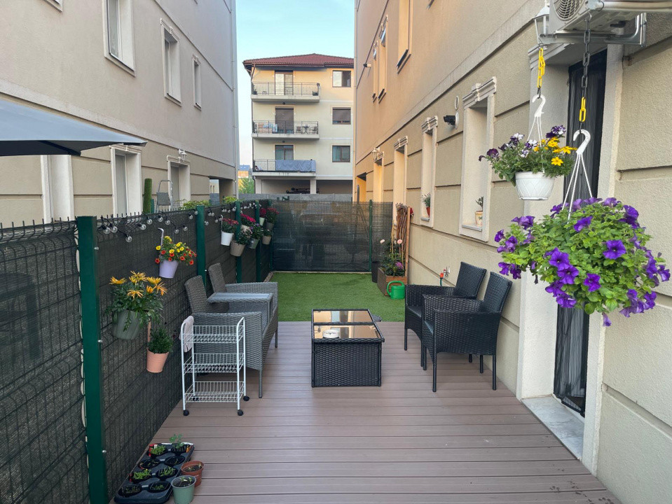 Apartament 2 camere cu radina//prima inchiriere Bloc nou