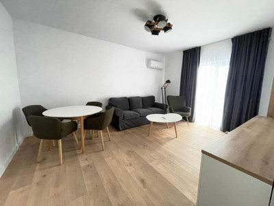 Apartament nou, 2 camere,  decomandat cu bucatarie inchisa