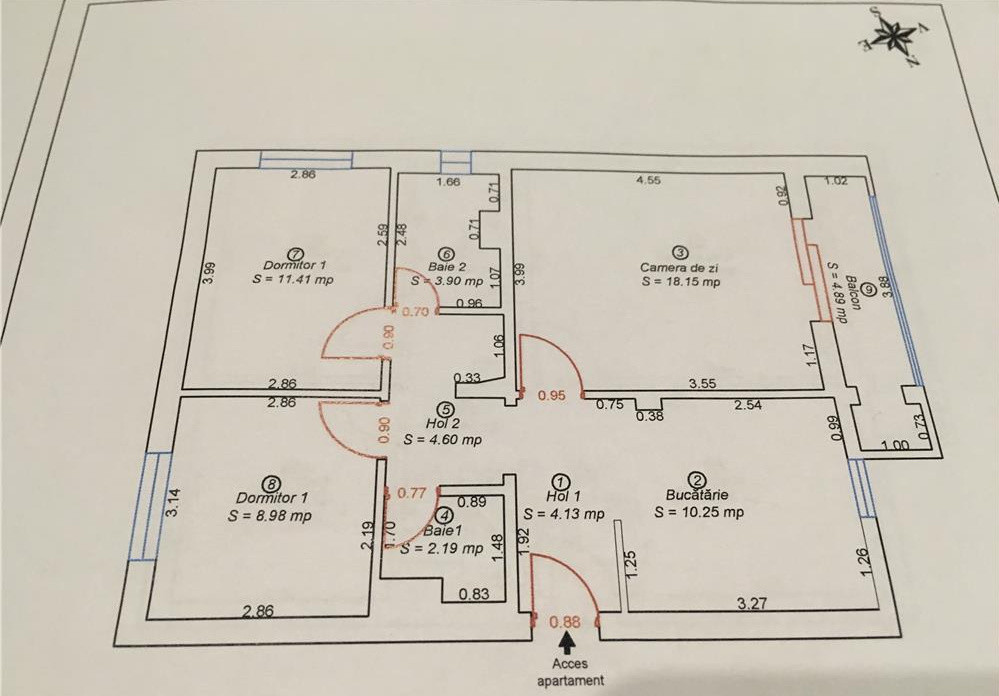 VANZARE APARTAMENT DIRECT DE LA DEZVOLTATOR , CALEA SAGULUI 