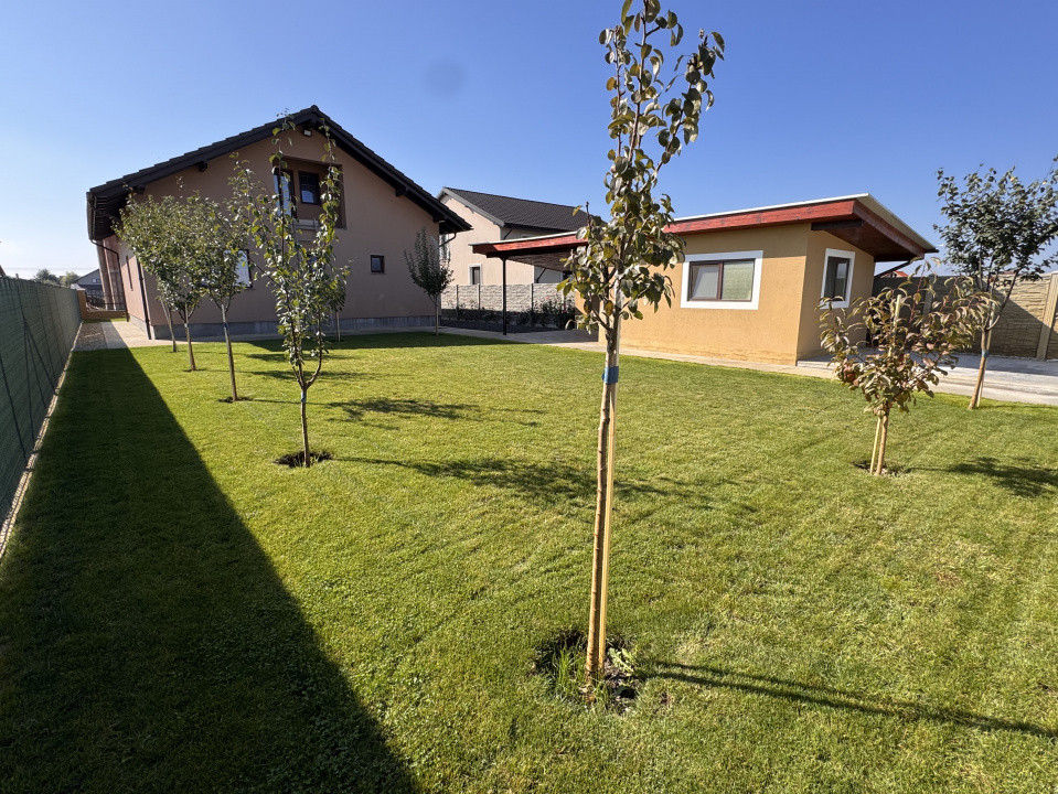 CASA INDIVIDUALA, COMPLET MOBILATA SI UTILATA, 740 MP TEREN.