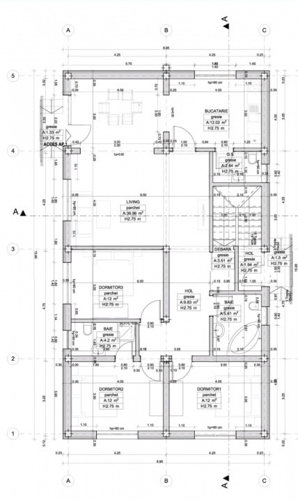 4 CAMERE, DUPLEX UTVIN, CANALIZARE