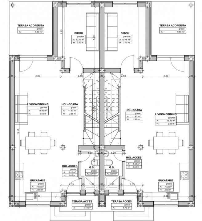 Canalizare, 4 Camere, Mosnita