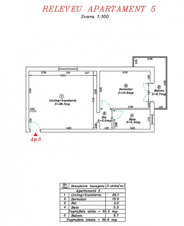 Dezvoltator, Apartamente cu 2 camere, Calea Urseni