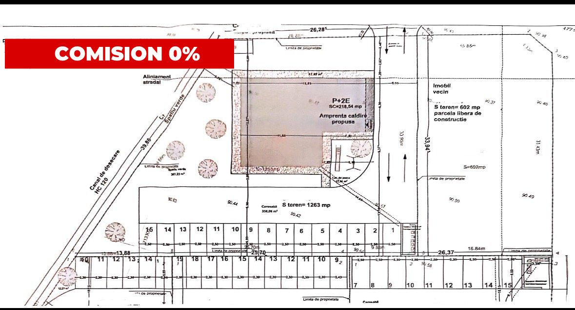 TEREN BLOC CU A.C, DRUMUL BOILOR, TOATE UTILITATILE