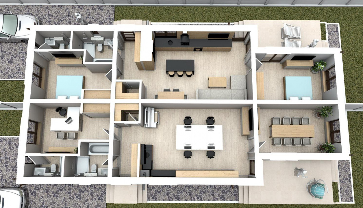 Ultima Jumatate, 3 Camere, Pozitie Excelenta