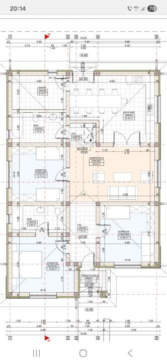 CASA INDIVIDUALA, COMPLET MOBILATA SI UTILATA, 720 MP TEREN.