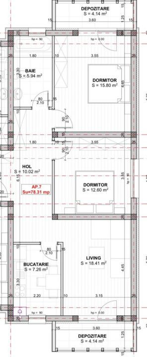 DECOMANDAT, APARTAMENT CU 3 CAMERE, GIROC