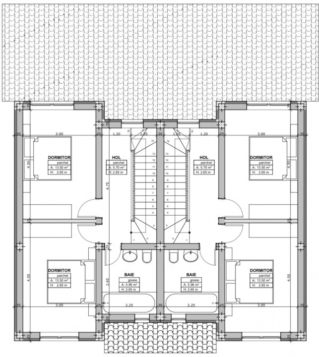 Teren Generos, 4 Camere, Parter+Etaj