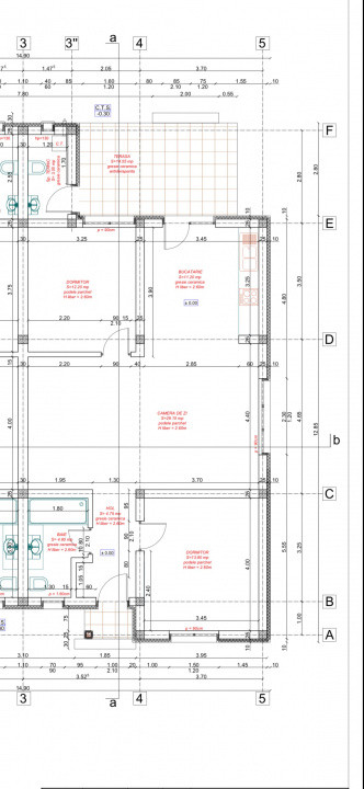 3 CAMERE, POD MANSARDABIL, TOATE UTILITATILE