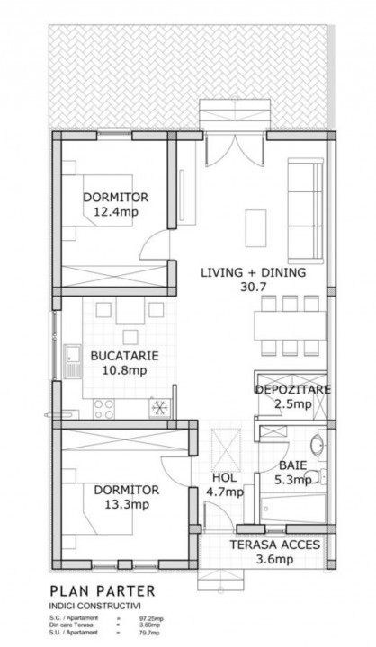 MODERN, DISPONIBIL IMEDIAT, DUPLEX PE PARTER