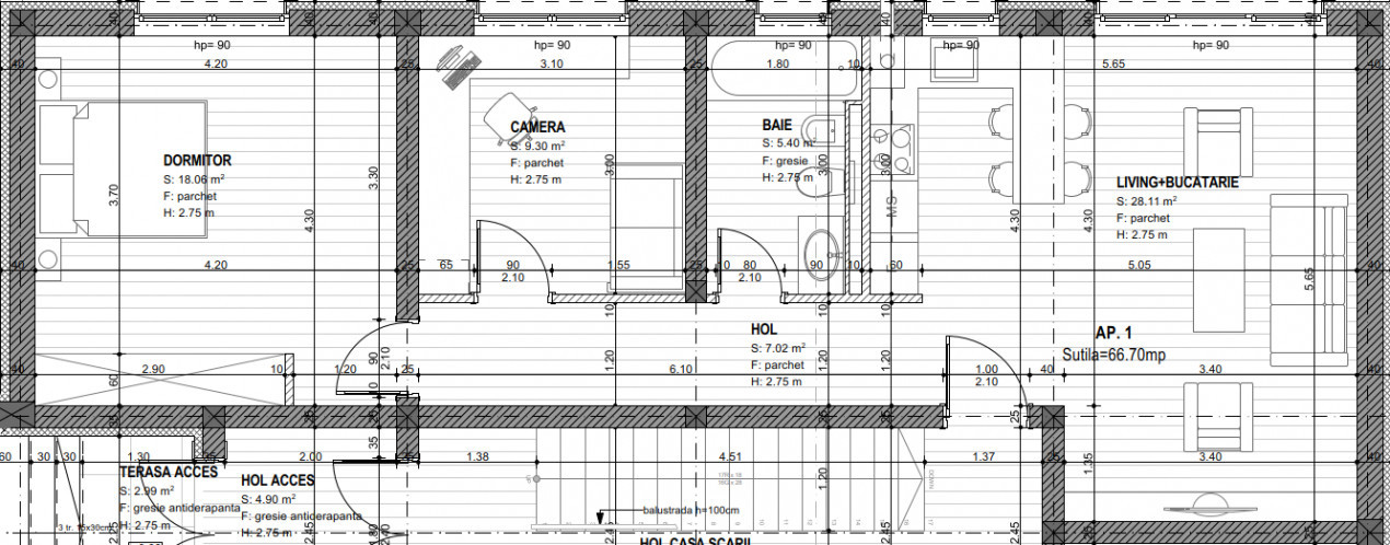 0% Comision, Apartament cu 3 camere, Bloc nou, Calea Urseni